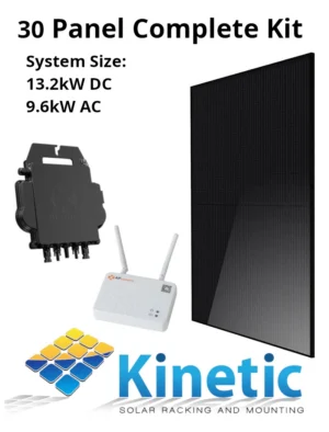 30 Panel (13.2kW) Complete DIY Solar Kit